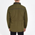 Milano Coat // Khaki Green (3XL)