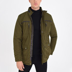 Milano Coat // Khaki Green (3XL)