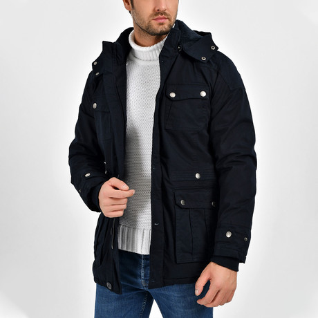 Prague Coat // Navy Blue (XS)