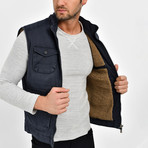 Vermont Vest // Navy Blue (XS)