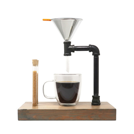 The Single Pour Over Set // Rustic Oak