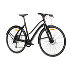 Disc9 // 9 Speed Urban Bicycle // Matte Black (Small)