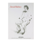 David Hockney // // Portrait of Gregory Evans // 1979 Lithograph