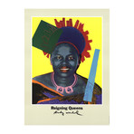 Andy Warhol // Queen Ntombi Twala Of Swaziland // 1986 Offset Lithograph
