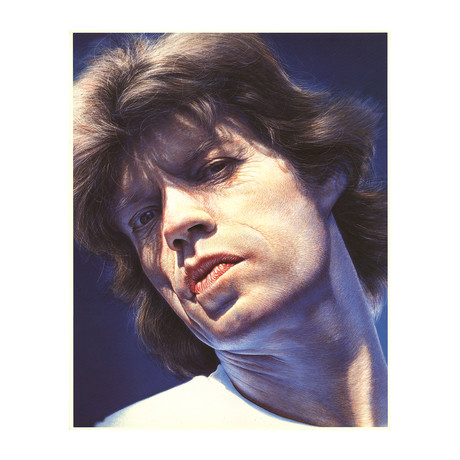 Gottfried Helnwein // Mick Jagger // 1982 Offset Lithograph