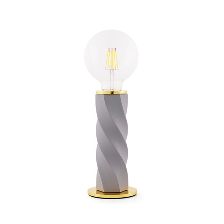 Tivoli Bon Table Lamp // Metal Gray