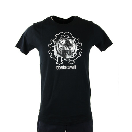 Tiger Logo Graphic T-Shirt // Black (L)