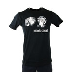 Tiger Graphic T-Shirt // Black (L)