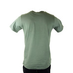 Lion Wing Graphic T-Shirt // Green (XL)