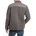 Long Sleeve Quilted Jacket V2 // Brown (M)