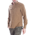 Long Sleeve Shirt // Brown (L)