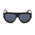Men's Felix Sunglasses // Black + Blue