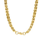 Byzantine Necklace // Gold Plated