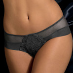 Romance Figi Hipster Briefs // Graphite (S)