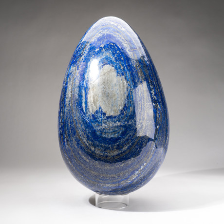 Museum Quality Lapis Lazuli Egg // 52 lb