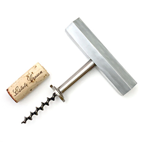 Special Edition Modern HEX Series Corkscrew // Brushed Aluminum