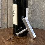 Special Edition Modern HEX Series Corkscrew // Brushed Aluminum