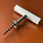 Special Edition Modern HEX Series Corkscrew // Brushed Aluminum