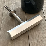 Special Edition Modern HEX Series Corkscrew // Brushed Aluminum