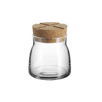 Kosta Boda // Bruk Jar + Cork // Clear (Small)