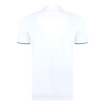 Travis Short Sleeve Polo Shirt // White (3XL)