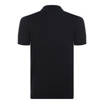 Paul Short Sleeve Polo Shirt // Black (M)