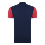 Clark Short Sleeve Polo Shirt // Navy (M)