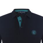 Harden Short Sleeve Polo Shirt // Black (XS)