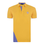 James Short Sleeve Polo Shirt // Mustard (L)
