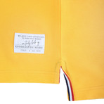 Owen Short Sleeve Polo Shirt // Mustard (M)