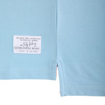 Aaron Short Sleeve Polo Shirt // Blue (L)