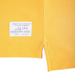 Owen Short Sleeve Polo Shirt // Mustard (S)