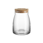 Kosta Boda // Bruk Jar + Cork // Clear (Small)