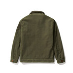 Sherling Jacket // Army Green (XL)