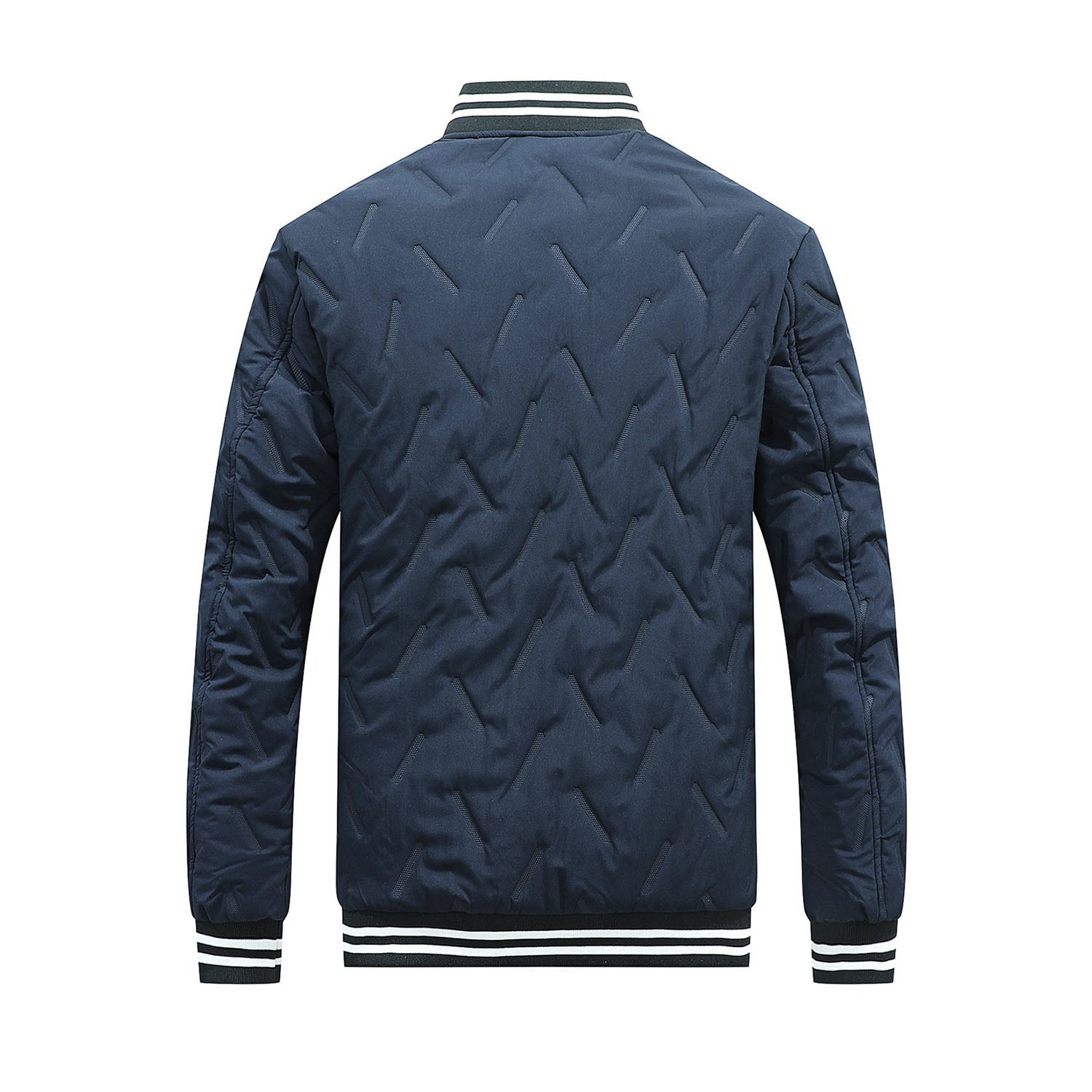 Quilted Bomber Jacket // Royal Blue (L) - fashion atlas - Touch of Modern