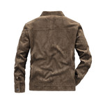 Jersey Jacket // Brown (M)