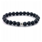 Stone Bracelet // Lava (M)