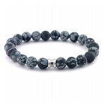 Stone Bracelet // Snowflake (M)