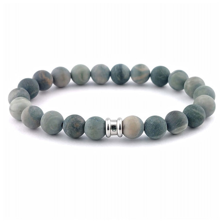 Stone Bracelet // Matte Mud (S)