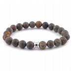 Stone Bracelet // Matte Bronzite (S)