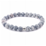 Stone Bracelet // Matte Smoky (S)