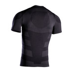 Iron-Ic // Soft Short Sleeve Shirt // Black (S-M)