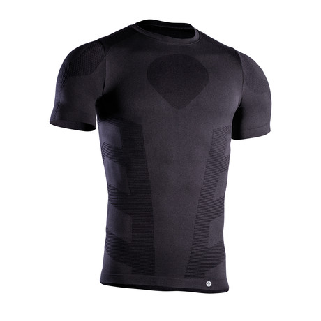 Iron-Ic // Soft Short Sleeve Shirt // Black (L/XL)