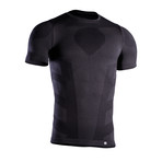 Iron-Ic // Soft Short Sleeve Shirt // Black (L-XL)