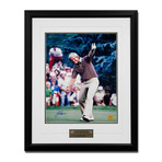 Jack Nicklaus // 1980 U.S. Open Golf Victory Celebration // Autographed Framed Photo Display