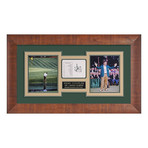 Fred Couples // Autographed Scorecard Display