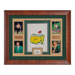 Jack Nicklaus + Arnold Palmer // Autographed Display