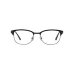 Men's Optical Frames // Black + Silver