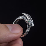 Ouroboros Ring + Gem (10.5)