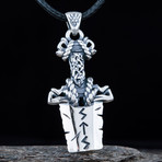 Norse Sword Pendant + Ornament